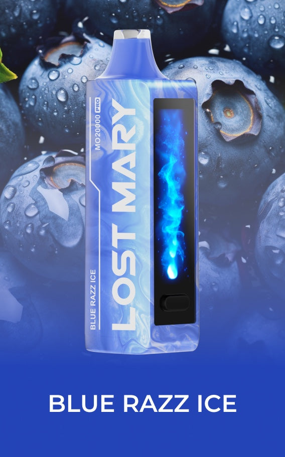 Lost Mary MO20000 Pro – Blue Razz Ice 🫐🧊