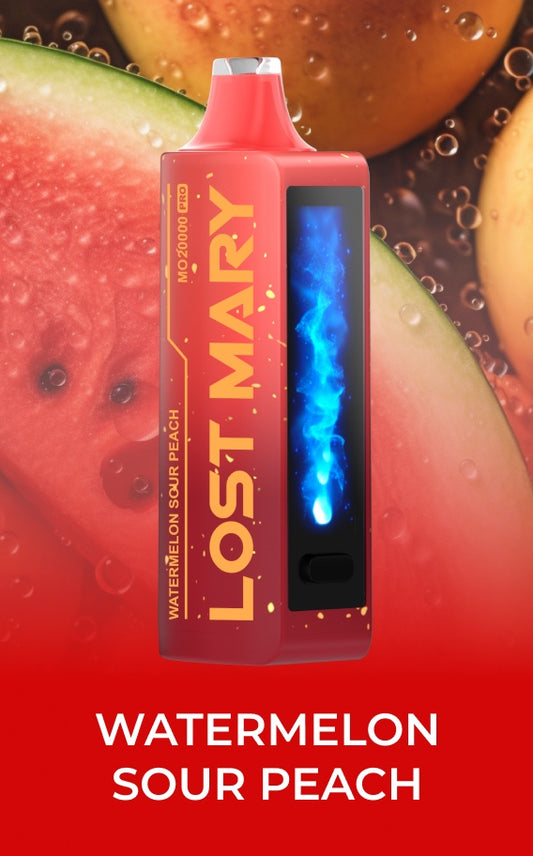 Lost Mary MO20000 Pro – Watermelon Sour Peach 🍉🍑